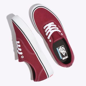 Vans Bayan Spor Ayakkabı Authentic Pro Kırmızı/Kraliyet Mavisi | 49953-712